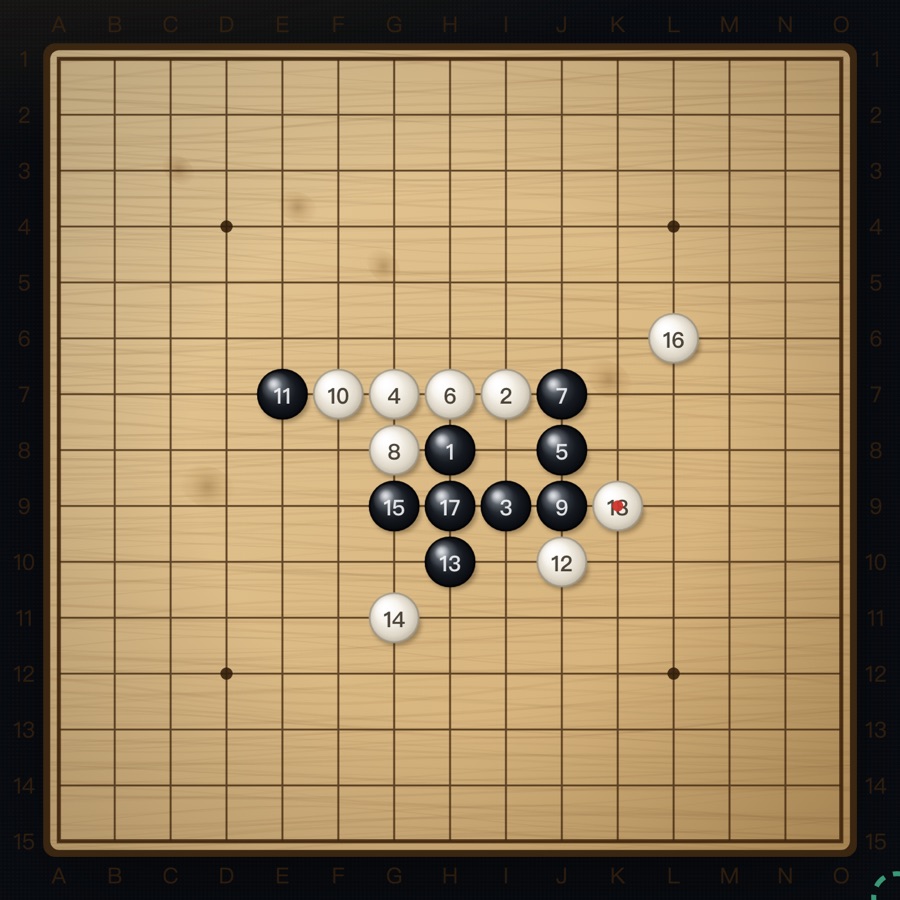 五子棋 · Gomoku 游戏画面截图